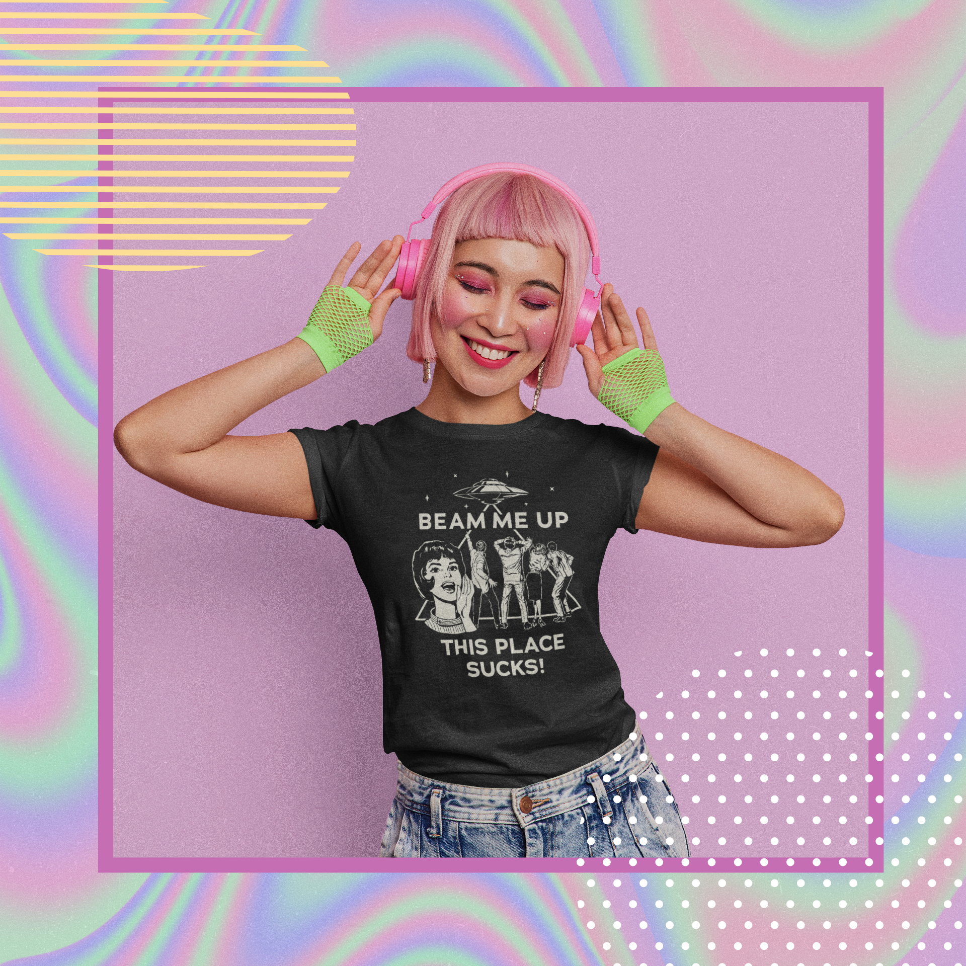 Stranger Things – Beam me up – this place sucks T Shirt