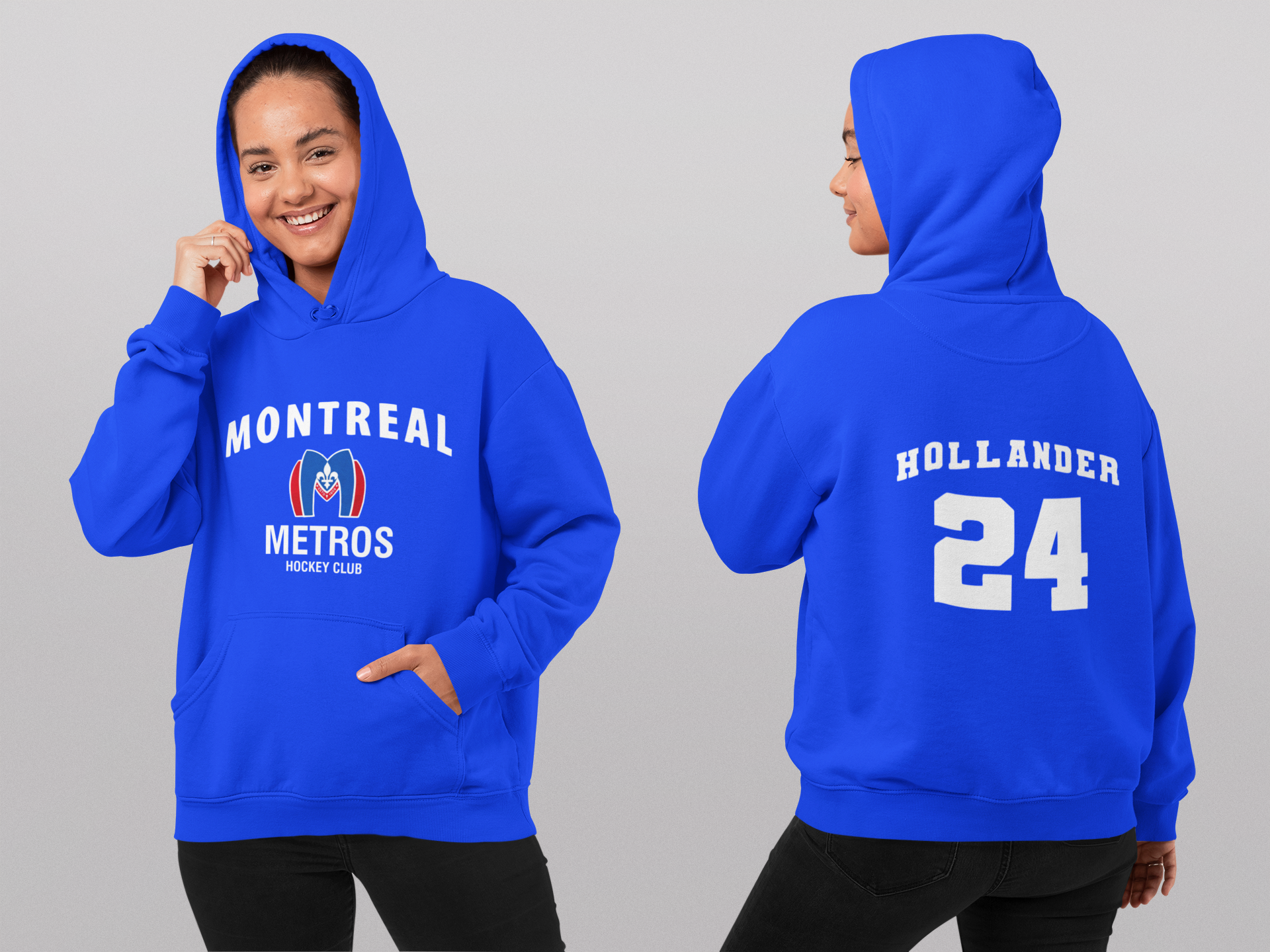 Heated Rivalry – Montreal Metros – Hollander 24 Hoodie